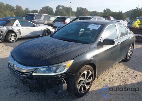 2016 Honda Accord Ex-L from USA, damaged, VIN 1HGCR2F86GA046479